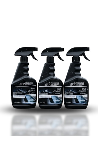 Steep Ultimate Cam Buz Çözücü Ve Buzlanma Önleyici 500 Ml 3 Adet 0