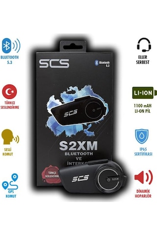 Scs S2xm Bluetooth Ve Intercom