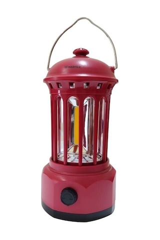 Madfox Atmosphere Glamping Kamp Lambası 1200mah 18650 244 Lümen Red Çok Renkli