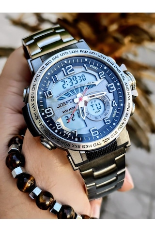 Joefox JOE-001-A Digital & Analog Erkek Kol Saati