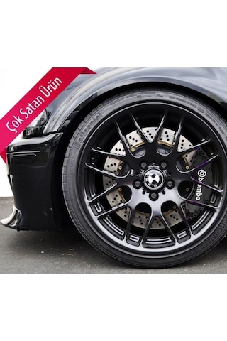 Nissan Uyumlu Brembo Siyah Kaliper Kapağı 4 Parça Ön Arka Set
