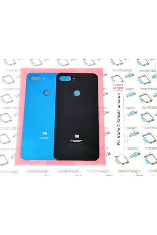 Xiaomi Mi 8 Lite Arka Kapak Batarya Pil Kapağı (Cam).