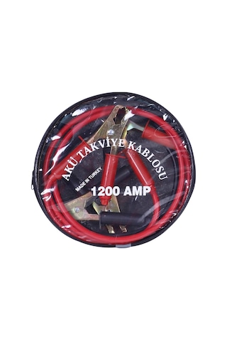 Trobus Araç Çantalı Akü Takviye Kablosu 55 Mm Kalınlık 1200 Amper