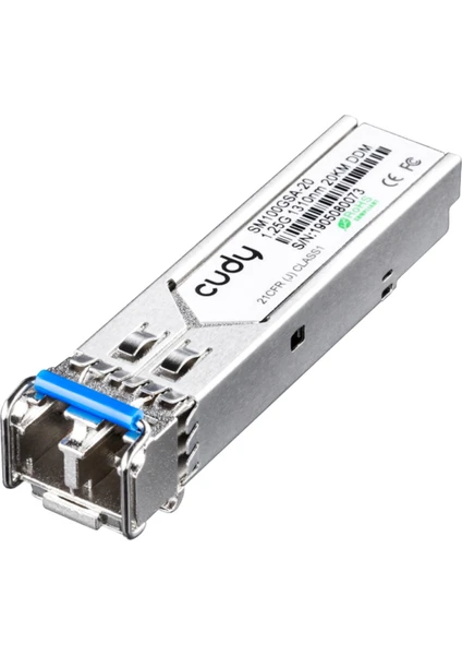 Cudy Sm100gsa-20 Singlemode 1.25gb/s Fiber Sfpmodü Cudy Sm100gsa-20 Singlemode 1.25gb/s Fiber Sfpmodü