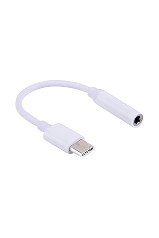 Type-c 3.5mm Audio Kulaklık Jack Dönüştürücü Senalstore - Siyah