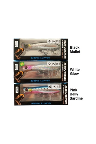 Savage Gear Gravity Popper 9cm 13.5gr Su Üstü Maket Balık