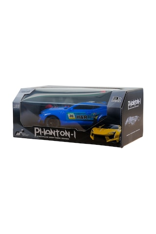 Full Fonksiyon Pilli 1:22 Ölçek Uzaktan Kumandalı Mavi Yarış Arab Çok Renkli