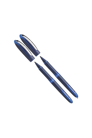 One Business 0,6 Mm Roller Imza Kalemi Mavi 2 Adet Çok Renkli
