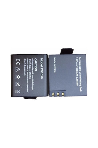 Eken Pg1050 2'li Set Çift Batarya Seti 3.7v 1050 Mah