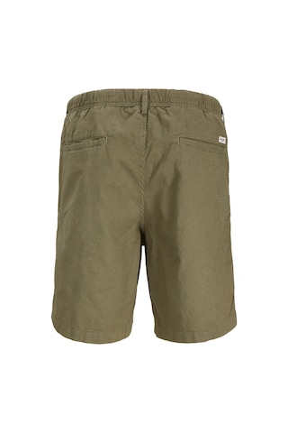 Jack & Jones Pants Stüdio Jpstjaıden Pamuk Ve Keten Karışımlı Jogger Short Erkek Short 12292332 Koyu Haki