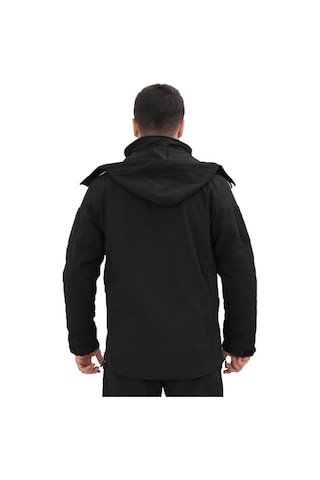 Terrien Dağcı Kıyafeti Avcı Giysisi Single Sword Su&rüzgâr Geçirmez Kapüşonlu Softshell Kışlık Erkek Mont Çok Renkli