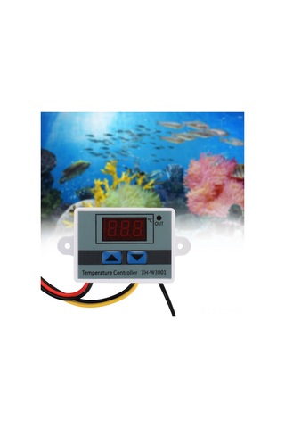 Dianziye Dijital Isı Kontrol Cihazı -50 C/+110 C 0.1 C Hassasiyetli Mikroişlemci Termostat 12v/24v/220v Seçenekli