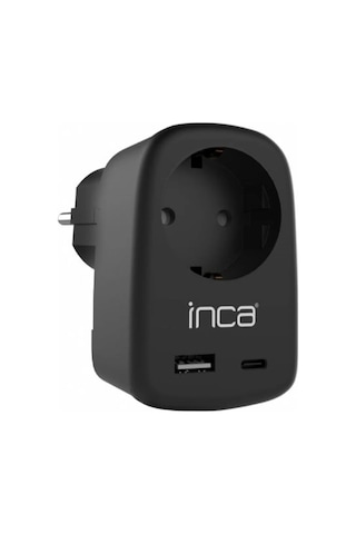 Inca Ipw-42sy Type-c+ Usb-a Giriş Soketli Duvar Prizi Standart