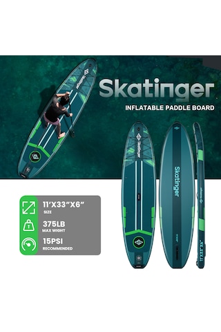 Fusion Tech Stand Up Paddle Board 335x84x15 Cm Ölçülerinde Şişme