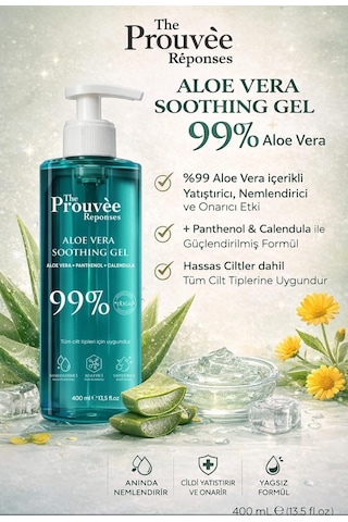 Aloevera Jel Yatıştırıcı Özellikli 400ml