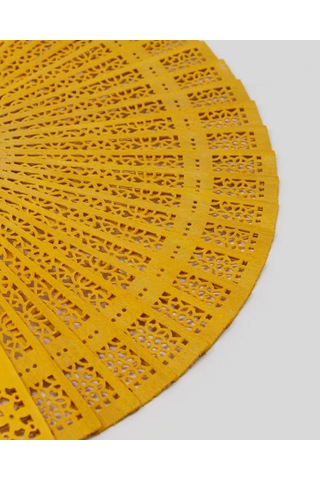 Tizi Klasik Katlanır Bambu Yelpaze 341788444