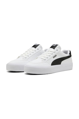 Puma Court Classic Vulc Fs Sl Beyaz Erkek Sneaker Beyaz-sıyah