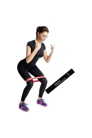 Leyaton Latex Aerobik Band 1.1 Mm Extra Sert Siyah