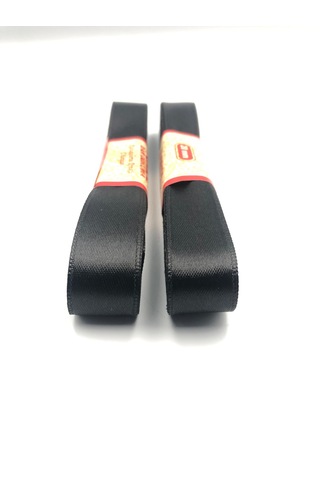 Siyah Saten Kurdele 2 Cm 1 Top Siyah Saten Kurdele 2 Cm 1 Top