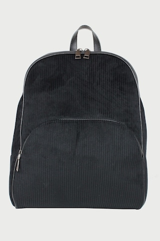 Housebags Kadife Siyah Kadın Sırt Çantası 157 Kadife Siyah
