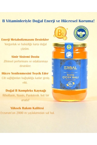 Organik Polifloralı Çiçek Balı 850 Gr