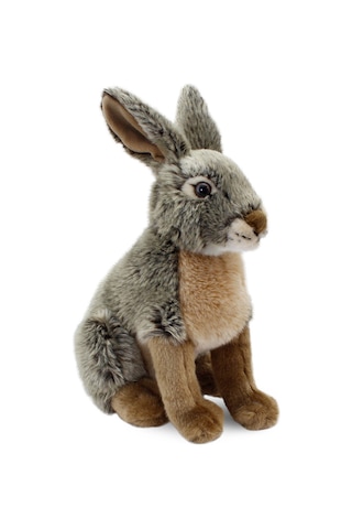 Oturan Yaban Tavşanı 28 cm