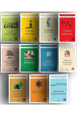 Cihad Öğretmeni Şehid Dr. Abdullah Azzam Külliyatı 11 Kitap ...