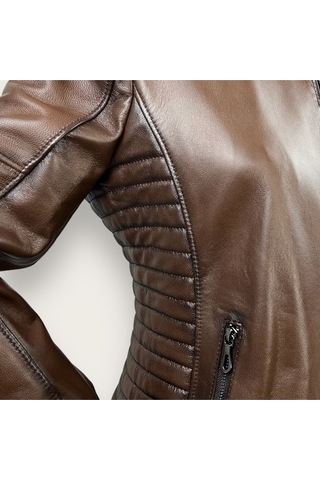 Always Leather Usta İşi Özel Dikim Ceket 1803440003 Kahverengi