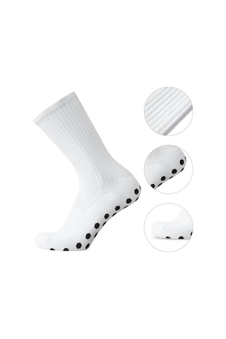 Willowhaven Çift Kaymaz Futbol Çorapları Takım Sporları Açık Hava Fitness Nefes Al Pembe Beyaz/siyah/kırmızı/kalın/sarı/mavi/yeşil/mor/38-44 Pembe