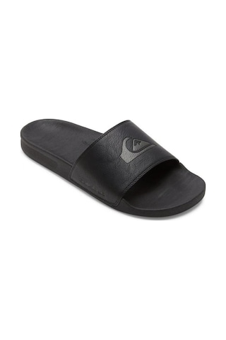 Quiksilver Rıvı Nubuck Slıde Erkek Terlik Aqyl101355 Anthracıte Siyah