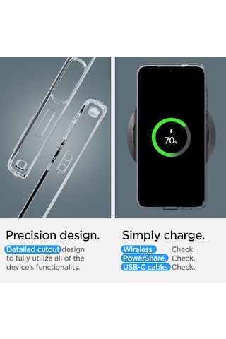 Samsung Galaxy Uyumlu S25 Kılıf İnce Kamera Korumalı Şeffaf Silikon