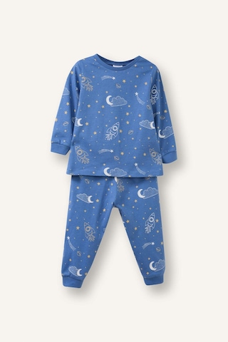 Defacto %100 Pamuklu Desenli 2'li Pijama Takımı Erkek Bebek G8832A526SP