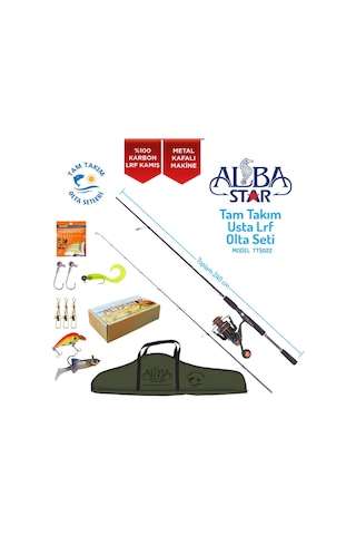 Albastar Tam Takım Usta Lrf Olta Seti Tts022 240Cm-Standart