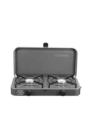 Cadac Cook 2 Classic Karavan 2'li Gazlı Ocak & Barbekü Bbq-889 Siyah