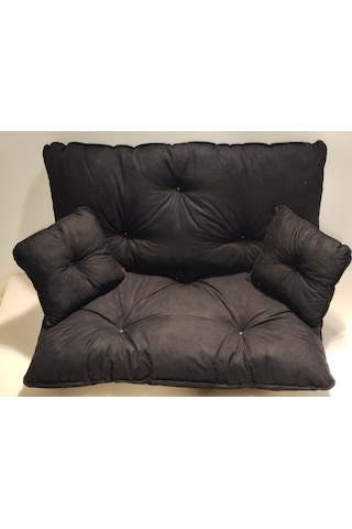 Colormix Moscow, Palet Üstü Minder, Bahçe Minderi, Balkon Minderi , Yer Minderi, Siyah