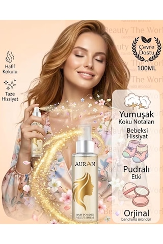 Baby Powder Kalıcı Saç Spreyi 100ml Exclusive Edition