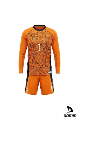 Hnc Sport Çocuk Ve Yetişkin Uzun Kol Turuncu Kaleci Forması Maç Forması Futbol Forma Ve Şort Seti