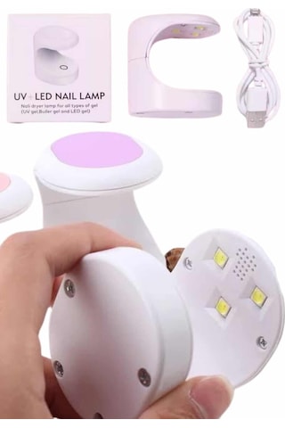 Kalıcı Oje Protez Tırnak Uv Led Kuturucu Oje Jel Tırnak Kurutucu 46630688