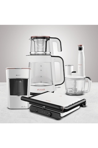 Arçelik Resital Beyaz 4'lü Mutfak Seti Çeyiz Paketi