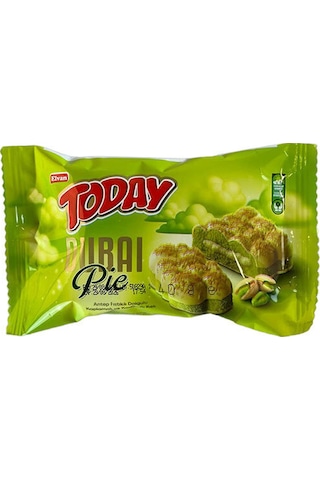 Today Dubai Pie Antep Fıstıklı Kadayıflı Kek 40 Gr. 24 Adet 1 Kutu