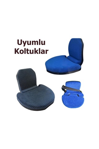 New Holland Td Grubu Traktör Koltuk Kılıfı Ve Döşeme Seti-mavi Deri