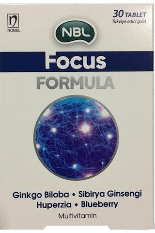 Nbl Focus Formula 30 Tablet