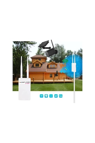 Sim Kartlı Dış Mekan Wifi Modem Router 12v1a