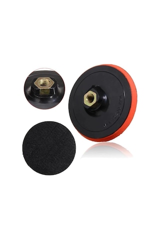 Ugr-Nikon Cırt Zımpara Seti + Matkap Aparatı 115 Mm (7 Parça)