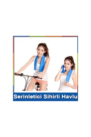 Bayanlar için Serinletici Pilates Spor Havlusu Sihirli Fular