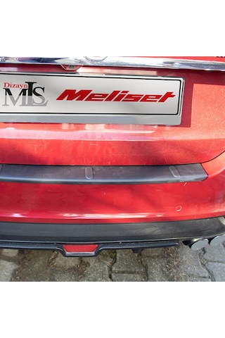 Fiat Egea Arka Tampon Eşiği Koruma Mat Siyah 2015 Ve Sonrası