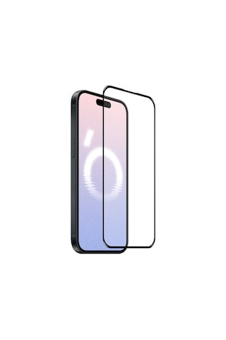 Abatech Apple iPhone Uyumlu 17 Tam Kaplayan Ekran Koruyucu-kırılmaz Cam