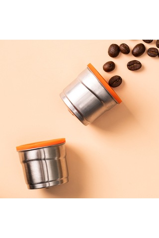 Yaozixa Paslanmaz Çelik Yeniden Doldurulabilir Kahve Kapsülü - İly Makineleri İçin Uyumlu, Taze Kahve Keyfi