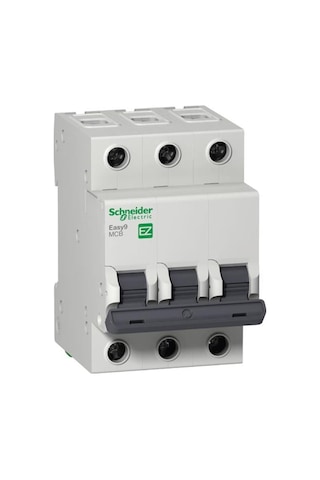 Schneider Electric Ez9f34363 Easy9 3P 63a 4.5KA C Eğrisi Otomat Schneider Electric Ez9f34363 Easy9 3P 63a 4.5KA C Eğrisi Otomat