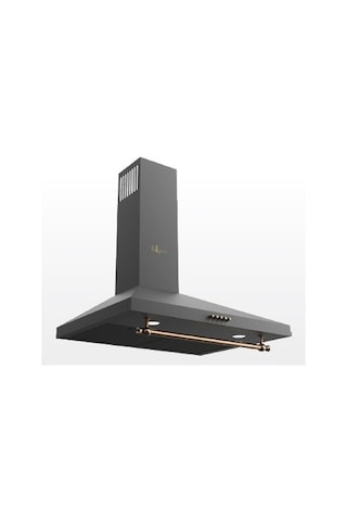 GL General GLD 039RS Rustıc 90 Cm Siyah Rustik Davlumbaz